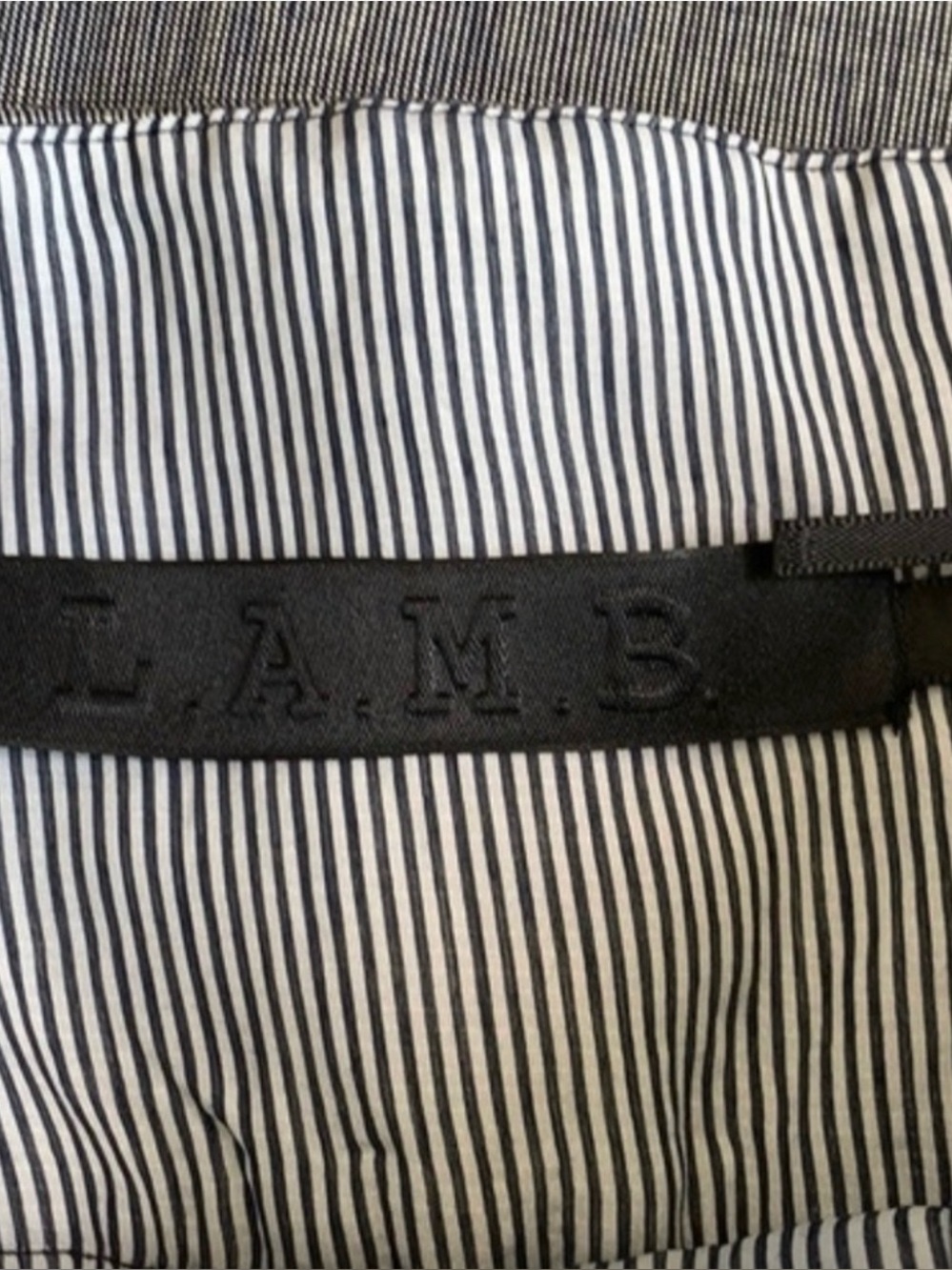 NWOT- L.A.M.B. Cross Dyed Linen Blend Pant 10 - Picture 5 of 11